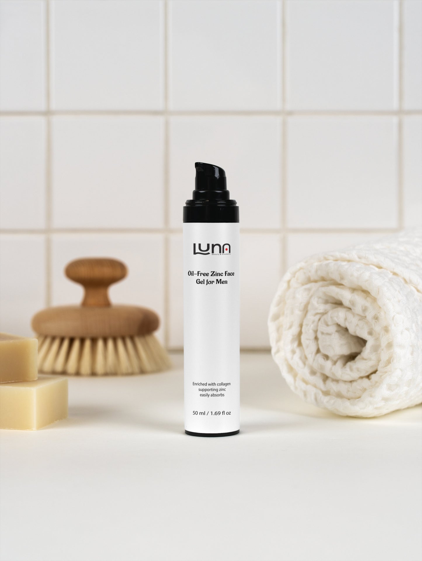 Oil-Free Zinc Face Gel for Men