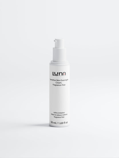 Sensitive Skin Overnight Cream, Fragrance-Free