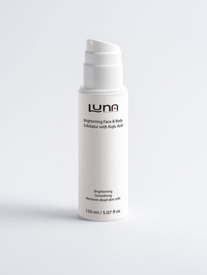 Brightening Face & Body Exfoliator with Kojic Acid
