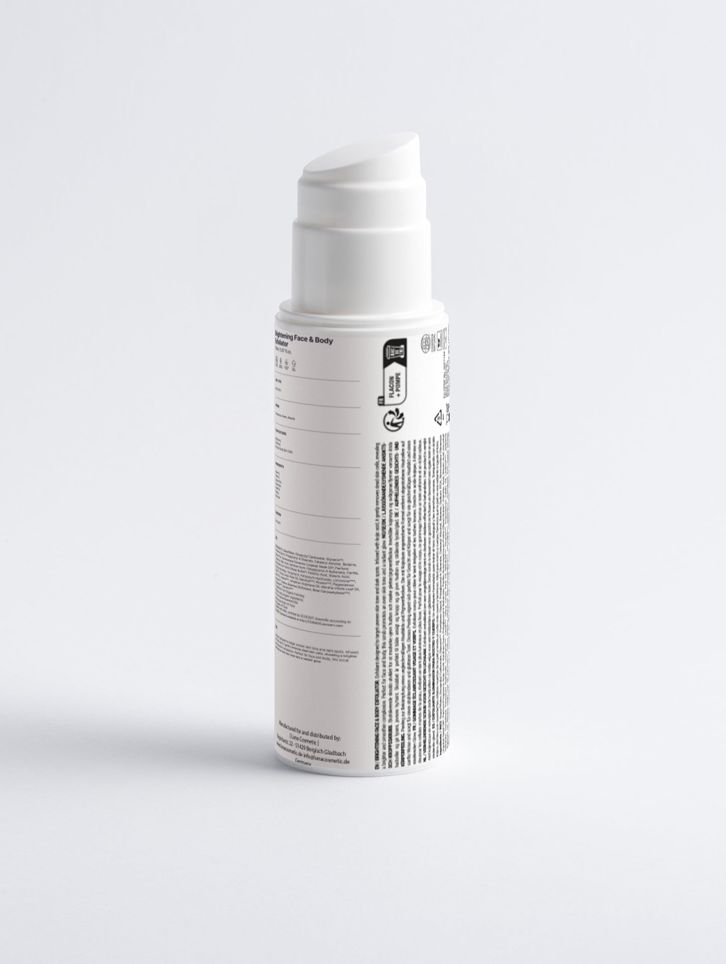 Brightening Face & Body Exfoliator with Kojic Acid