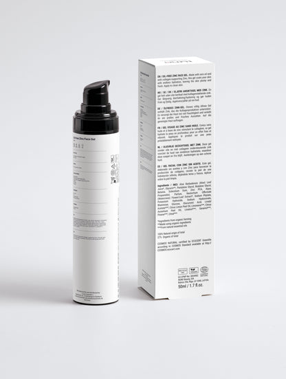 Oil-Free Zinc Face Gel for Men