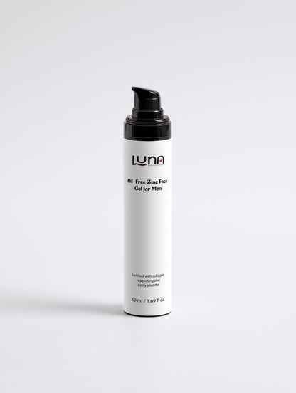 Oil-Free Zinc Face Gel for Men