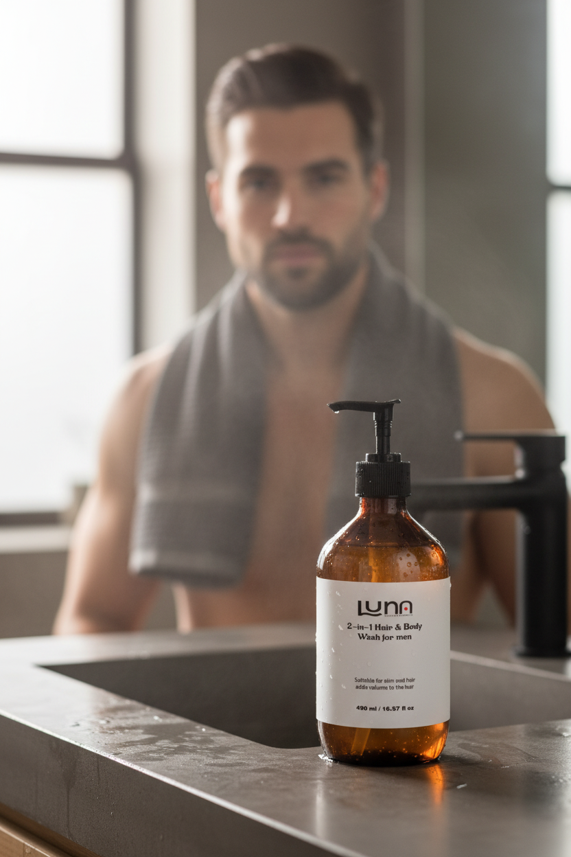 2-in-1 Hair & Body Wash for men