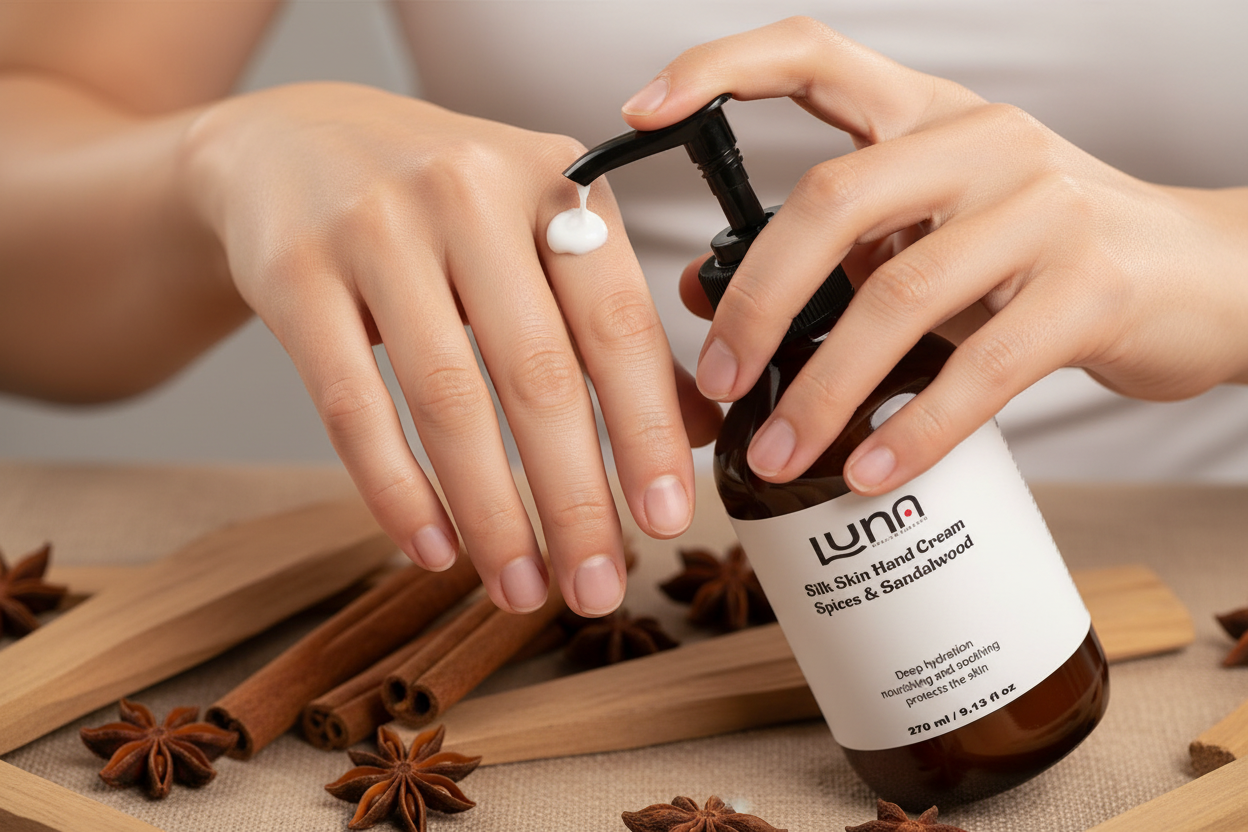 Silk Skin Hand Cream, Spices & Sandalwood